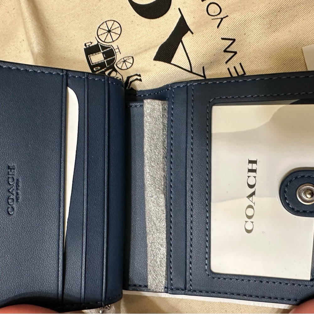Coach Denim Snap Wallet - Picture 11 of 14